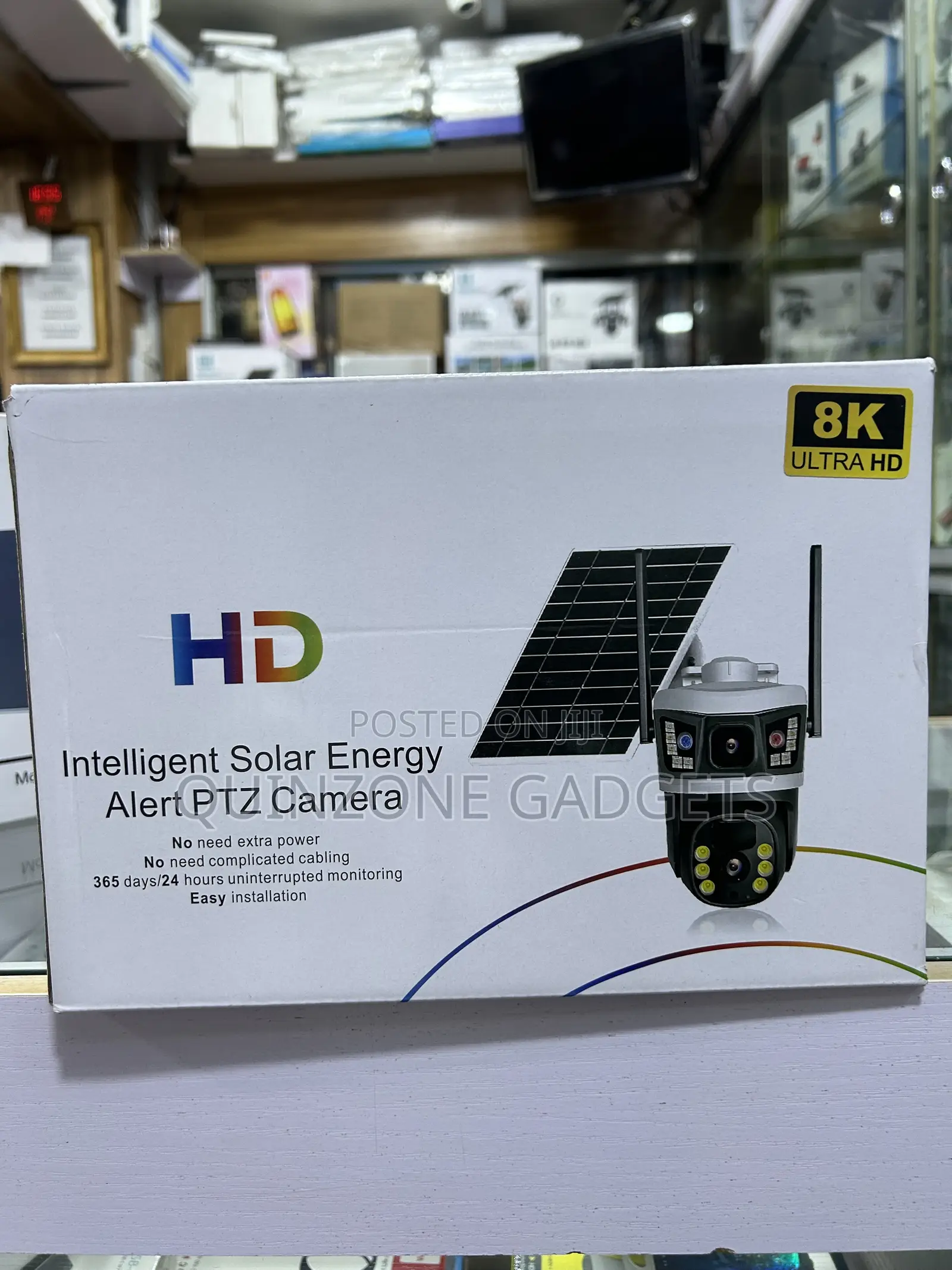 Hd Intelligent Solar Energy Alert PTZ Camera 4g