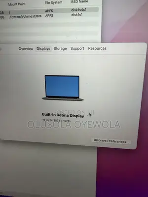 Laptop Apple MacBook Pro 2019 32GB Intel Core i7 SSD 512GB