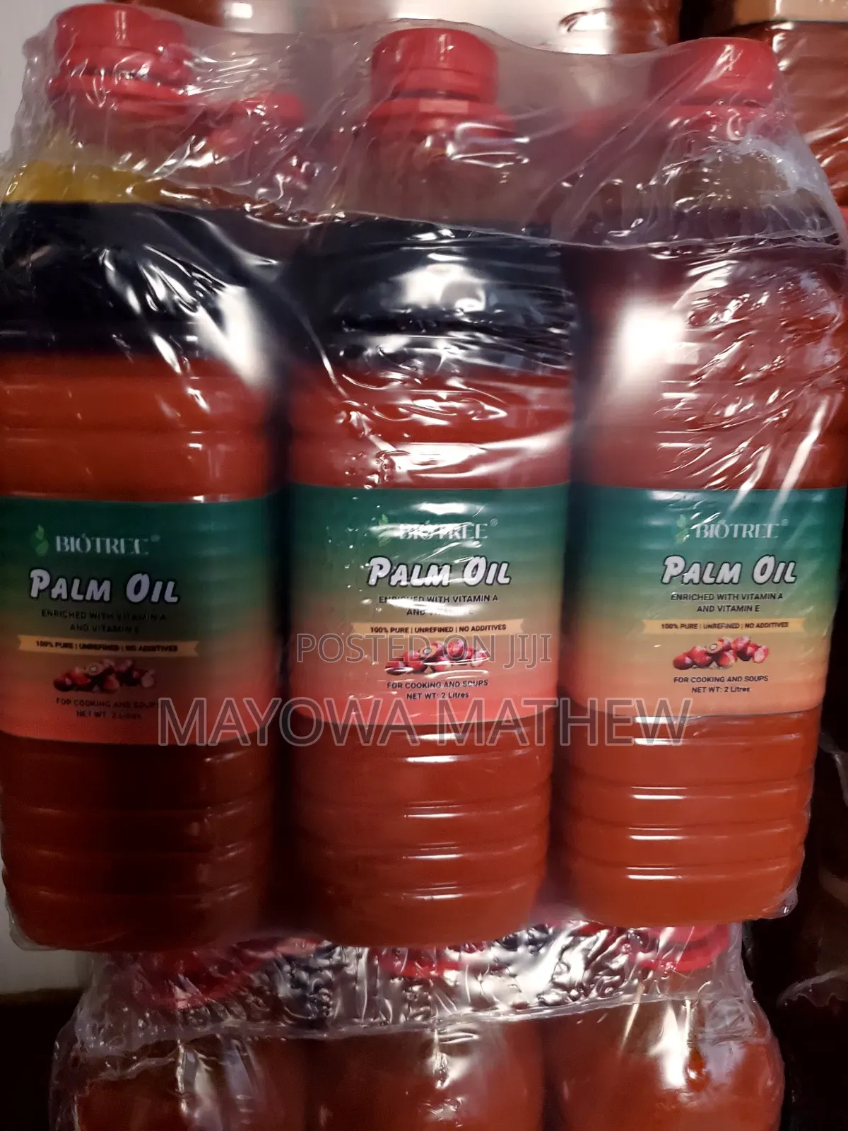 Biotree Palm Oil- Pure, Fresh Natural