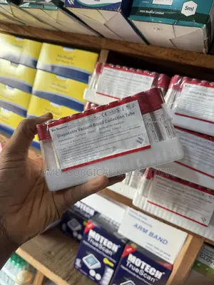 Plain Disposable Vacuum Blood Collection Tub
