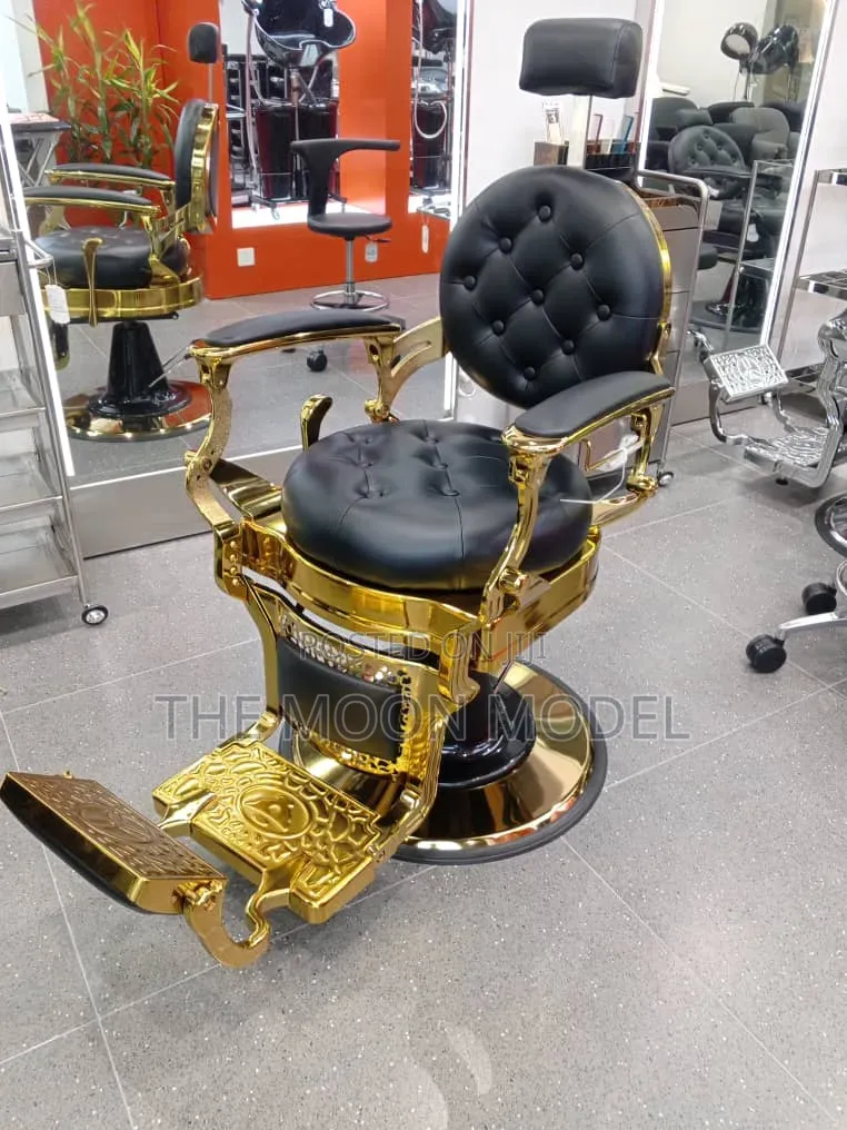 Adjustable Height Executive Salon Chair
