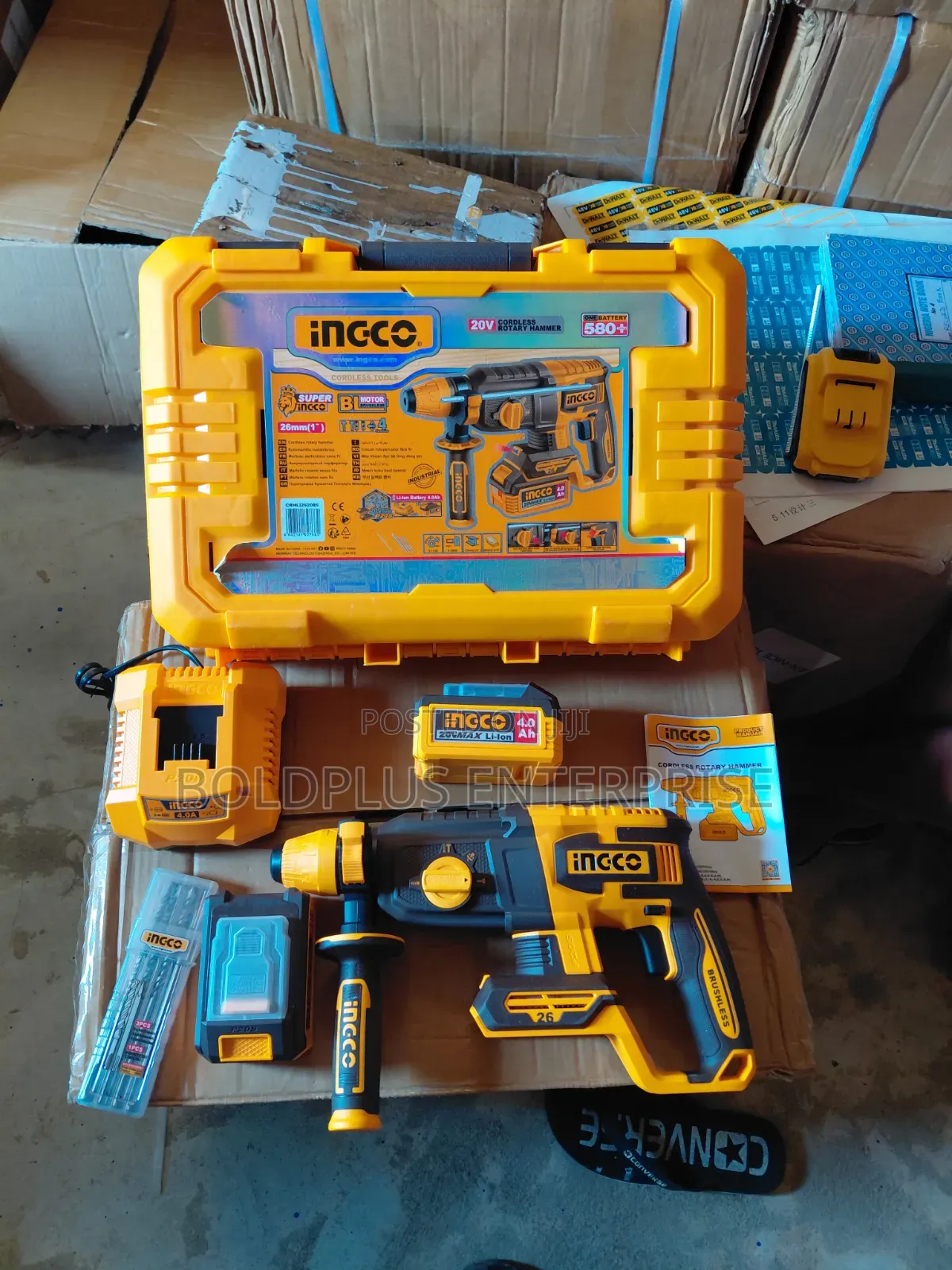 20v Max Rechargable Rotary Hammer Machine
