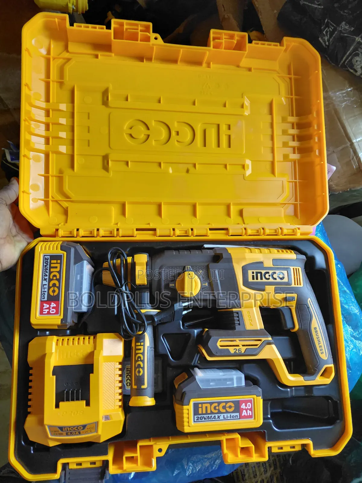 20v Max Rechargable Rotary Hammer Machine