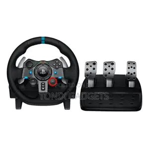 Logitech PlayStation G29 Driving Force Racing Wheel.