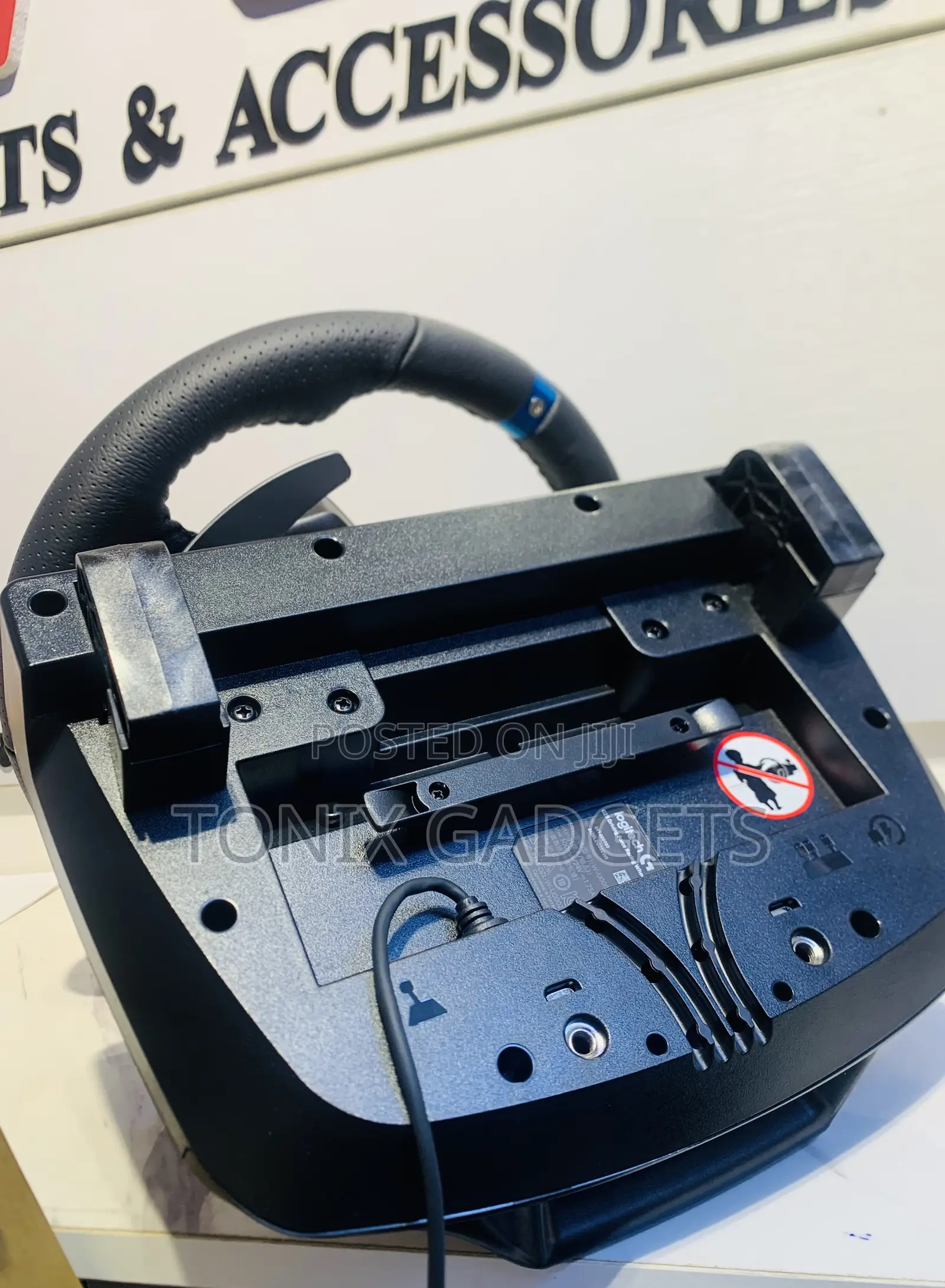 Logitech PlayStation G29 Driving Force Racing Wheel.