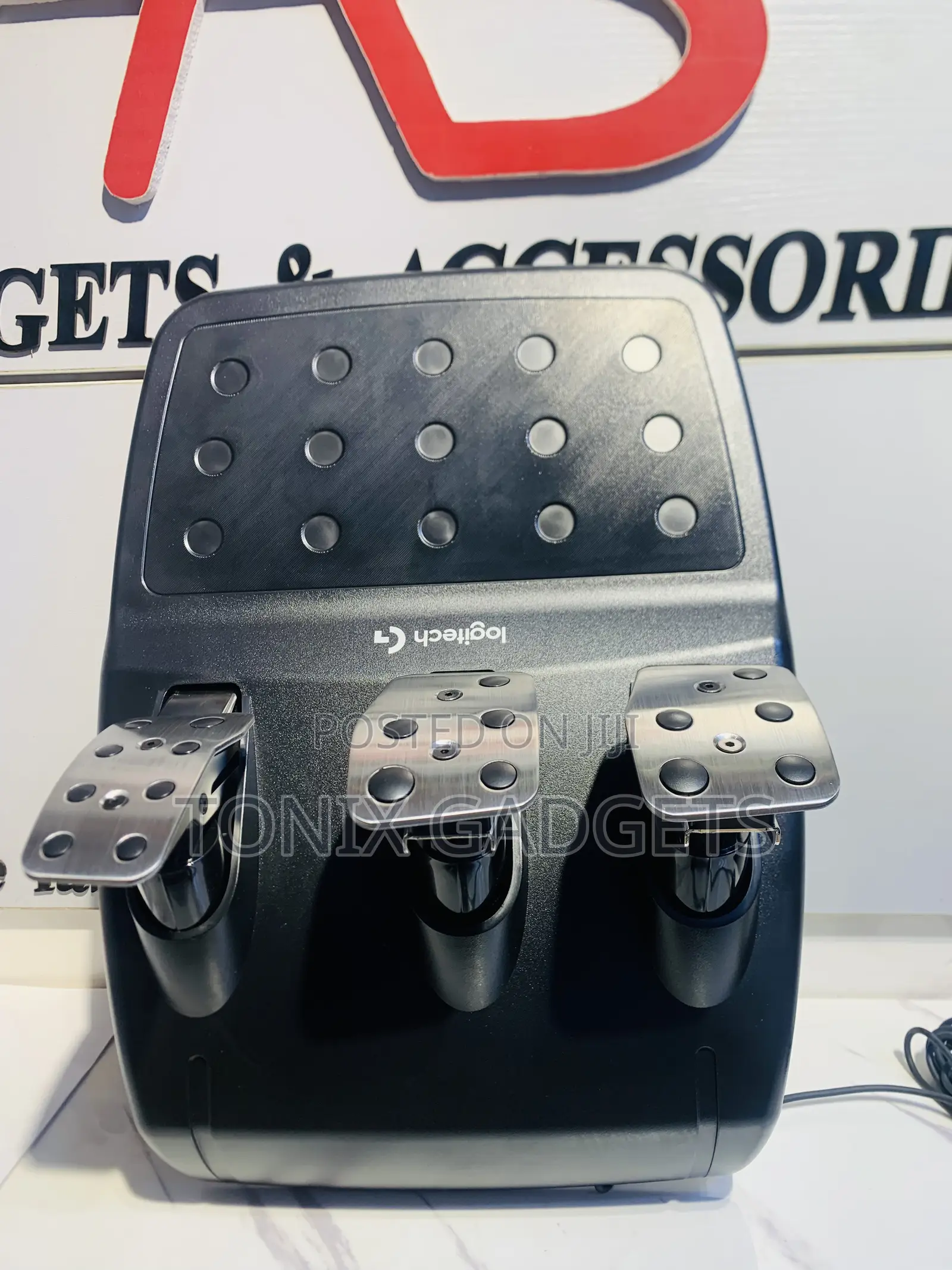 Logitech PlayStation G29 Driving Force Racing Wheel.