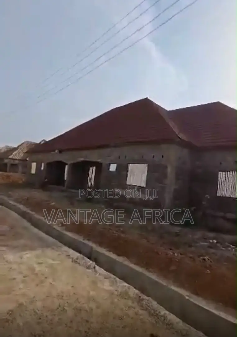 3bedroom Semi Detached Bungalow, Carcass Structure