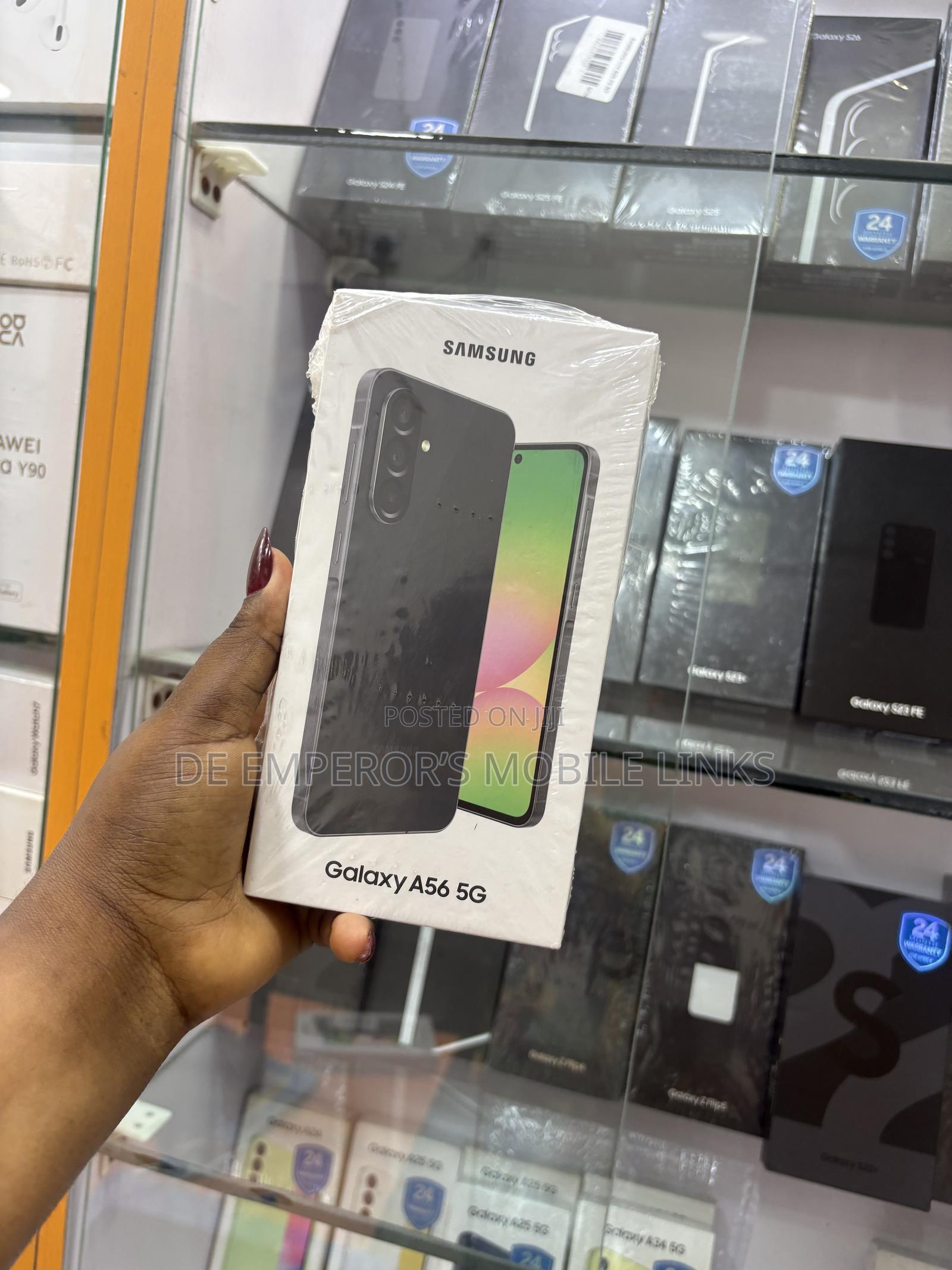 New Samsung Galaxy A56 256 GB Black