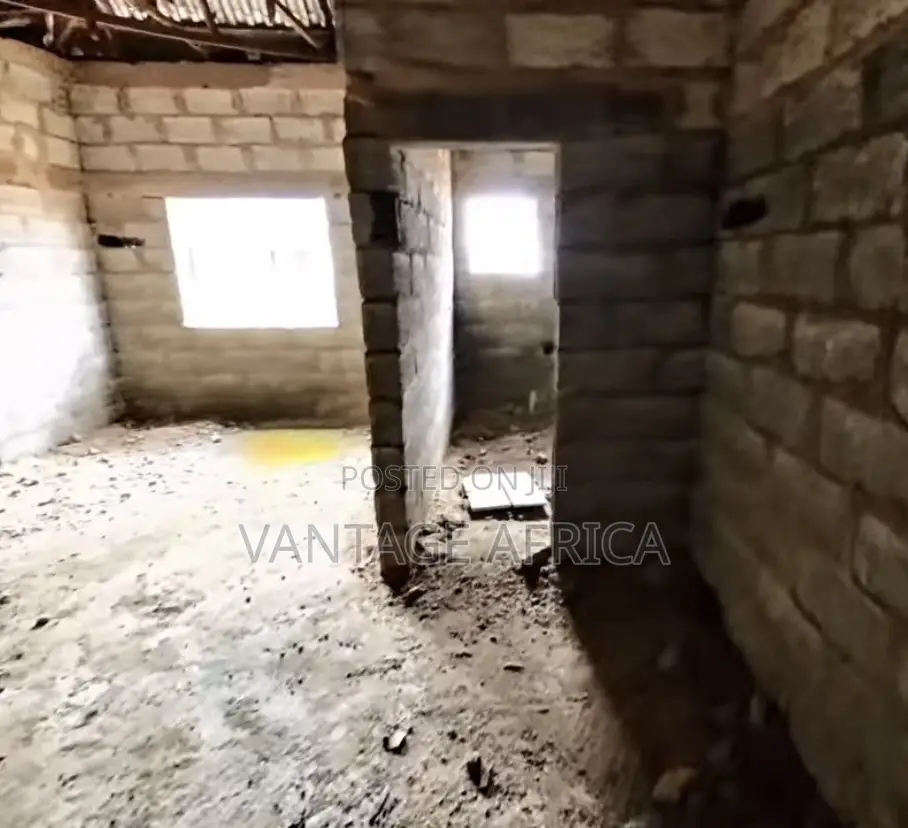3bedroom Semi Detached Bungalow, Carcass Structure