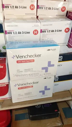 HIV, Syphilis, HBsAg, and HCV Combo Strips