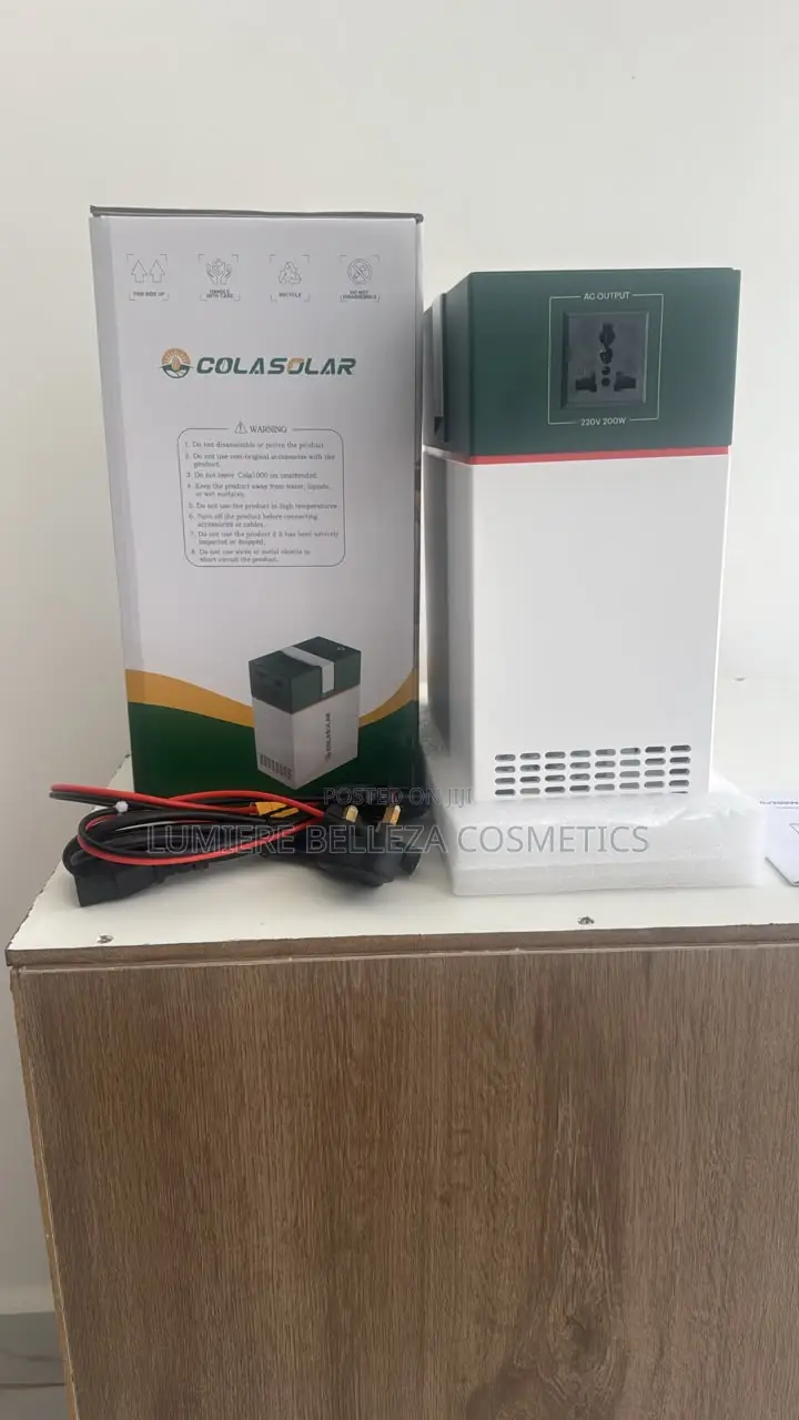 COLA 1000 Solar Generator 200W | Backup Power Solution