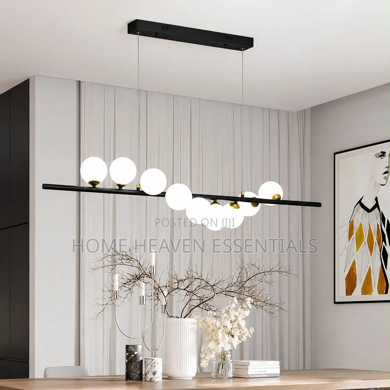 Nordic Dinning and Kitchen Dropping Chandelier