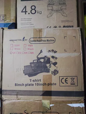 Genuine 8 In1 Combo Heat Press Machine