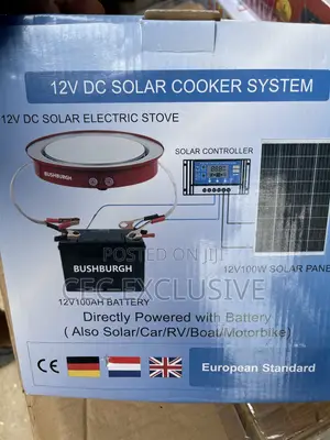 12v Solar Dc Bush Burgh Cooker