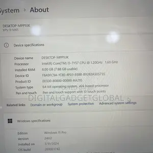 Laptop Lenovo ThinkPad X1 Carbon 8GB Intel Core i7 SSD 256GB