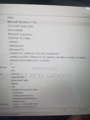 Laptop Lenovo ThinkPad P52 16GB Intel Core i7 SSD 512GB