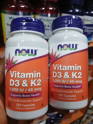 Now Vitamin D3 + 1000IU 45mcg X 120 Capsules