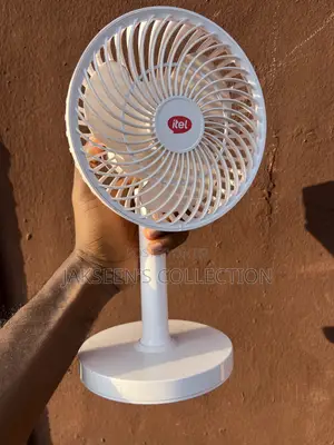 Itel 3600mah Rechargeable Table Fan