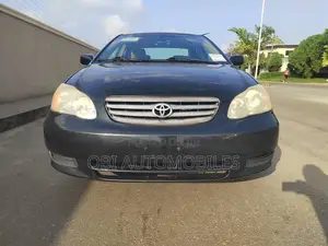 Toyota Corolla 2004 Black