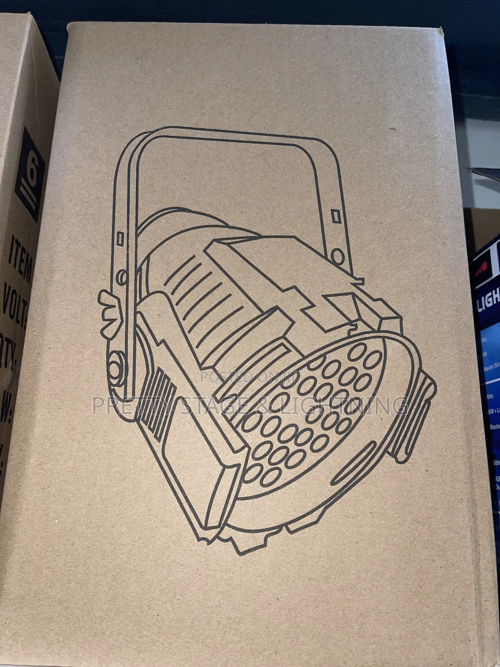 54by3wts Pacan Light Stage Light