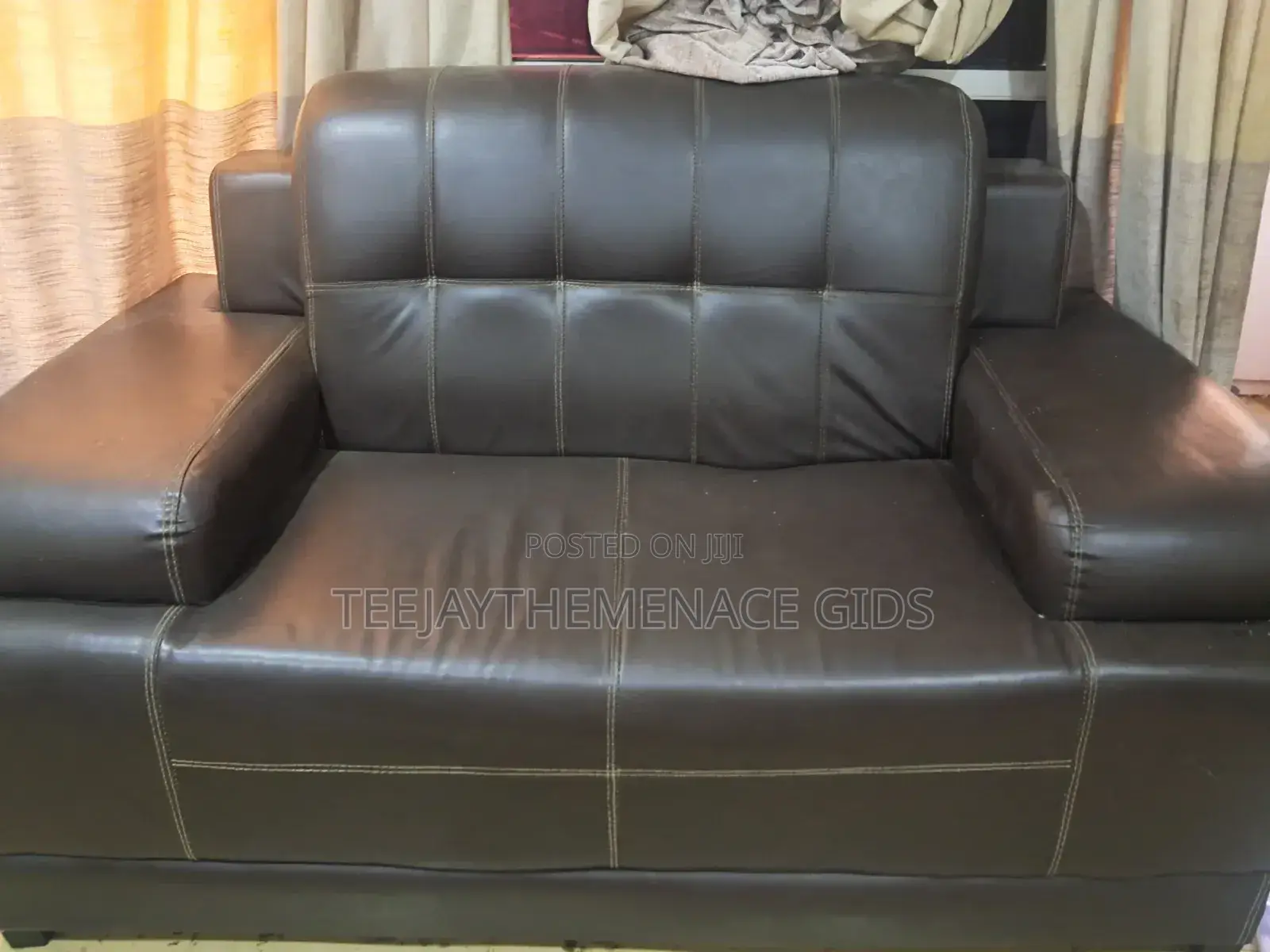 Set of Leather Chairs