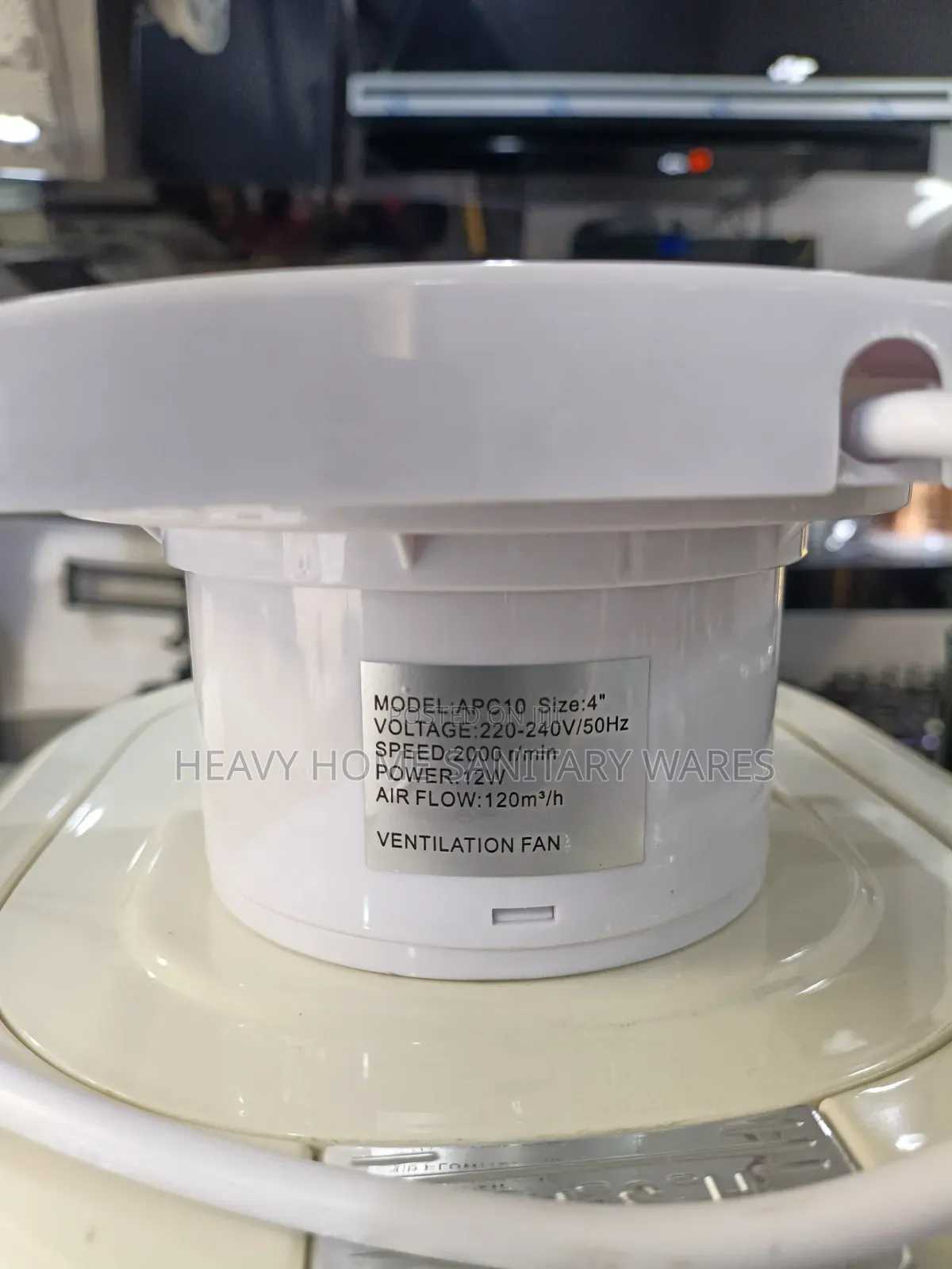 Gold Ventilation Fan/ Extractor Fan