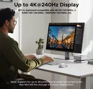 UGREEN 10-in-2 USB-C Docking Station for Mac Mini (M4/M4 Pro)