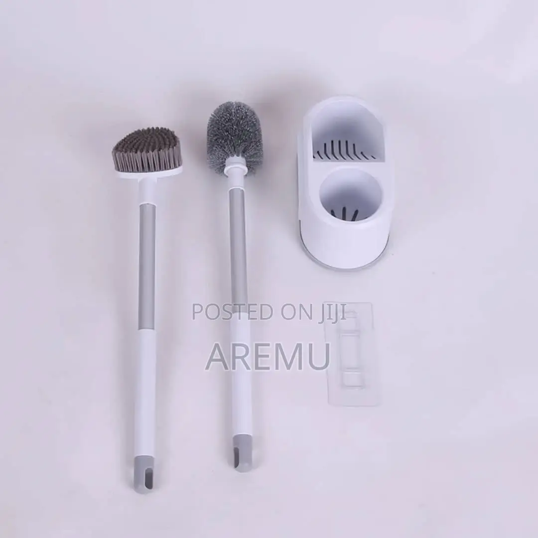 Wall Mounted Silicone Toilet Brush