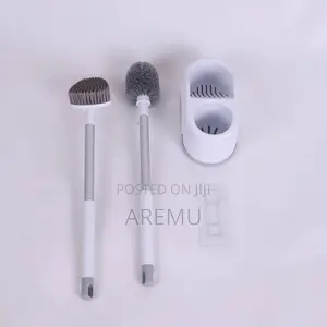 Wall Mounted Silicone Toilet Brush