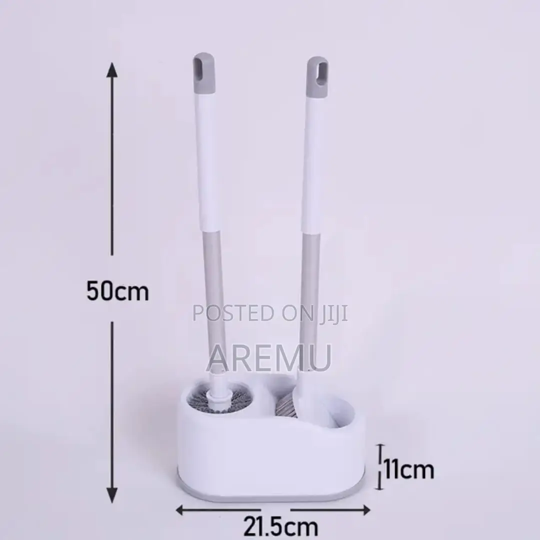 Wall Mounted Silicone Toilet Brush