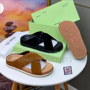 Off-White Pam – Premium Luxury Slides.