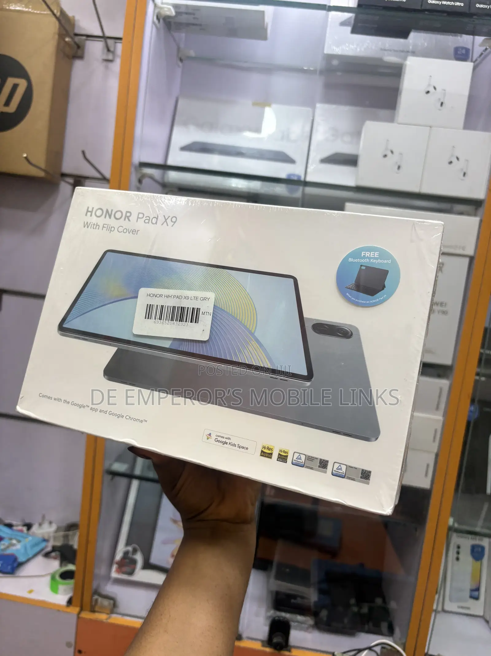 New Honor Pad X9 128 GB Gray