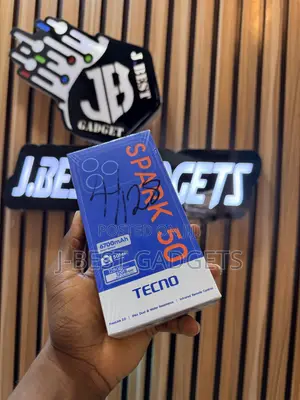 New Tecno Spark 50 128 GB Black