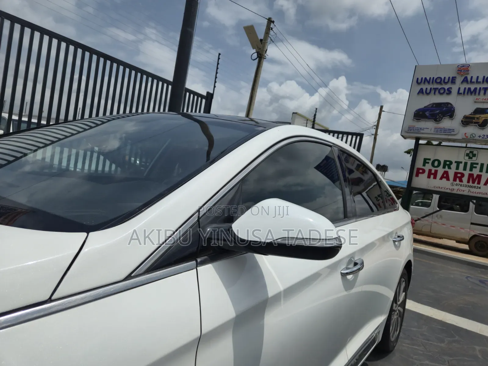 Hyundai Sonata SE 2016 White
