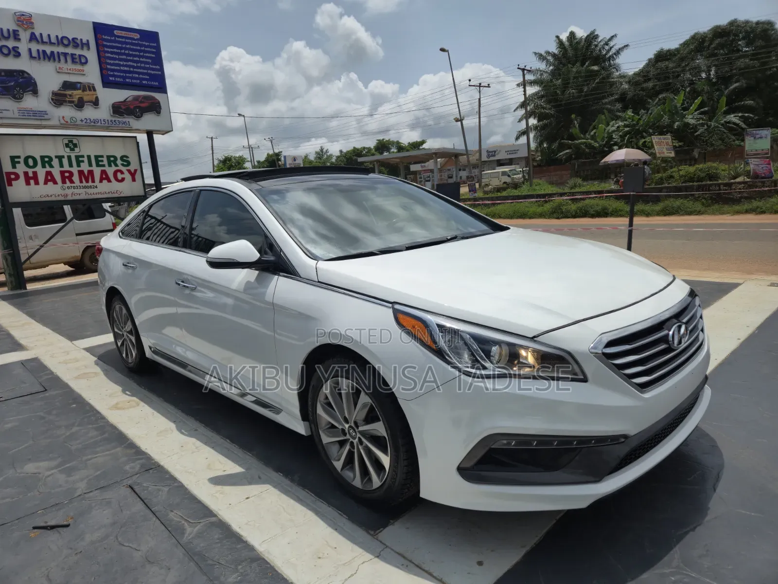 Hyundai Sonata SE 2016 White