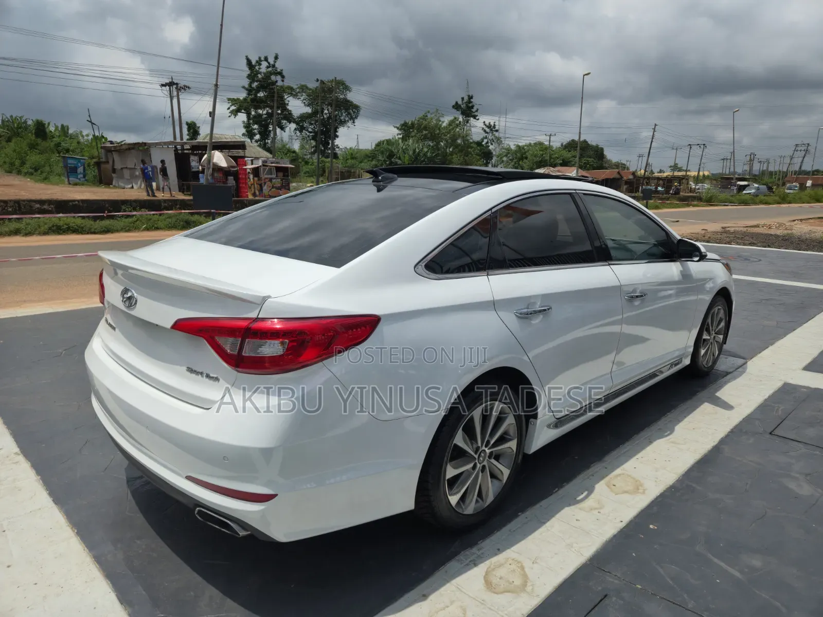 Hyundai Sonata SE 2016 White
