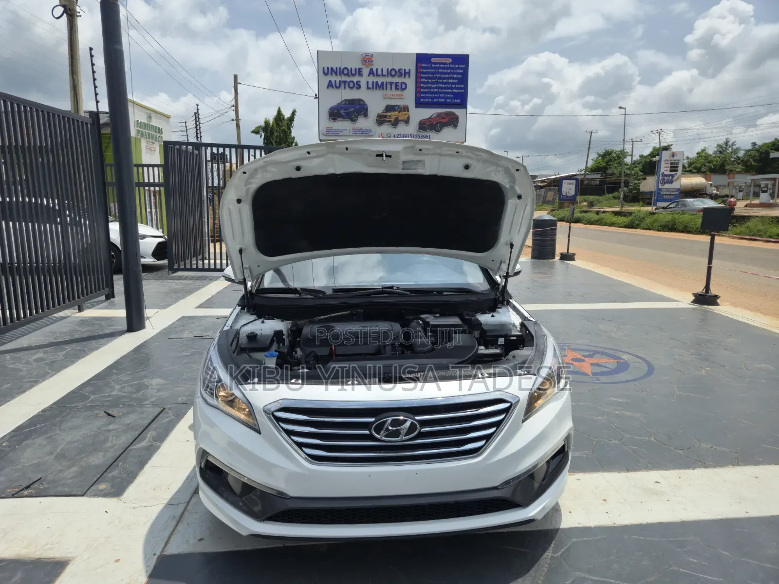 Hyundai Sonata SE 2016 White
