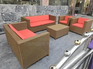 7-Seater Rattan Outdoor Set