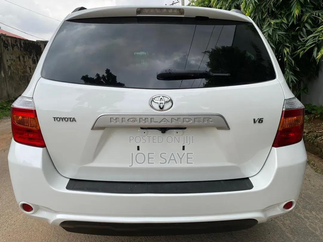 Toyota Highlander 2009 White