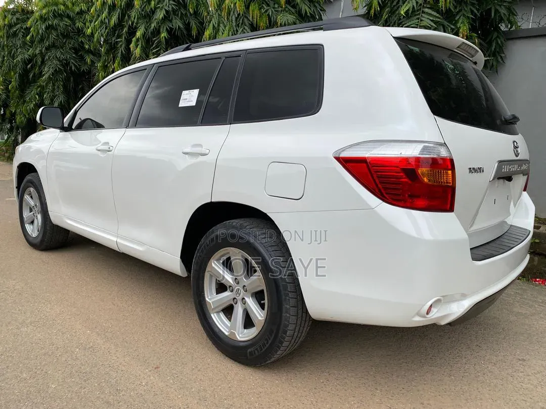 Toyota Highlander 2009 White