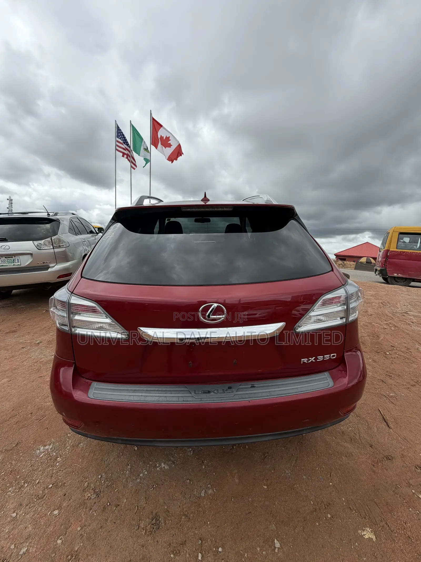 Lexus RX 2012 Red