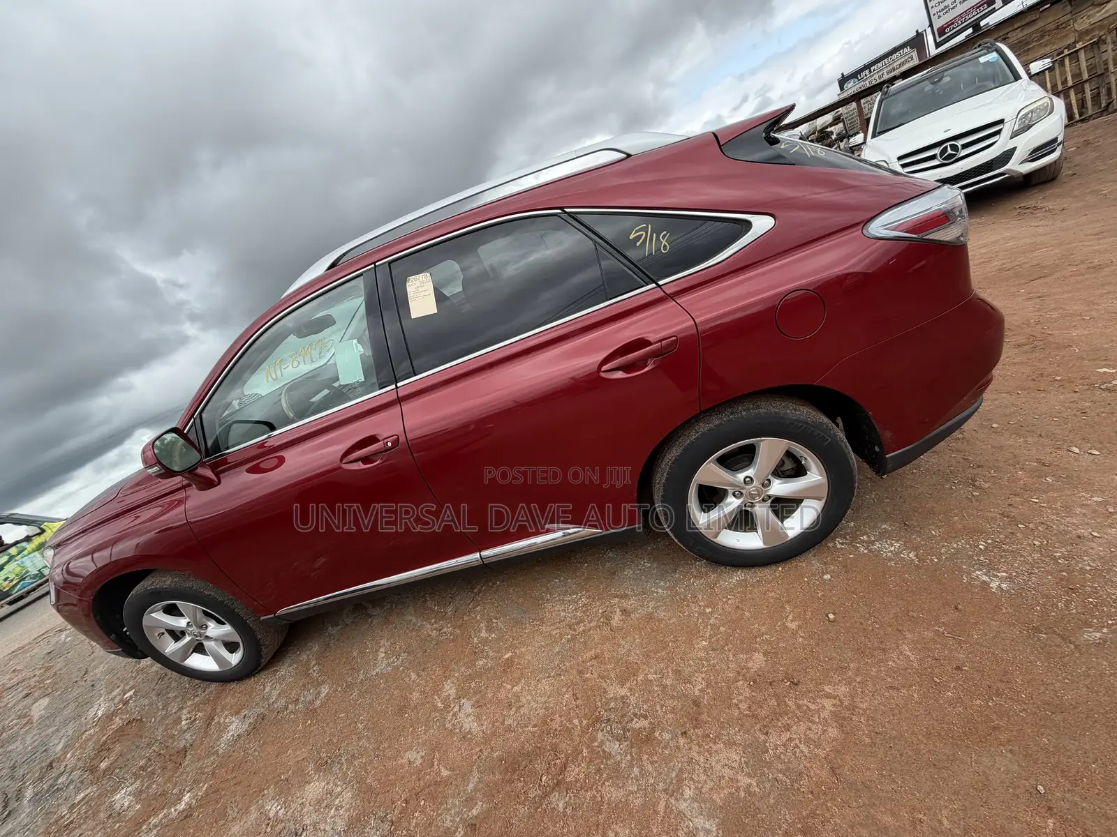 Lexus RX 2012 Red