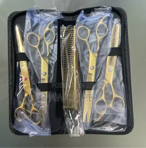 4 in 1 Japanese Steel Professional Grooming Scissors Set
