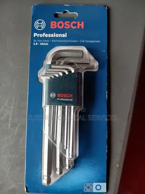 1.5 - 10mm 9pcs Hex Key Set