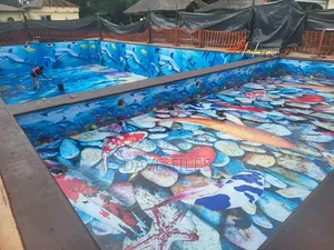 3d Epoxy Swimming Pool