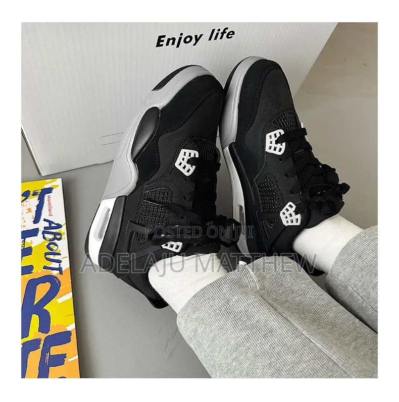 Air Jordan 4 Retro Se Black Canvas