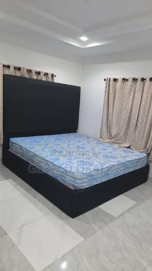 6 by 7 Bed Frame and Mattress