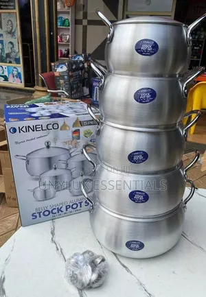 Kinelco Aluminium Belly Pot Set