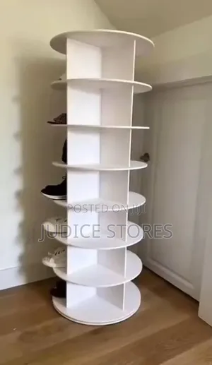 7 Layer 360 Rotating Shoe Rack