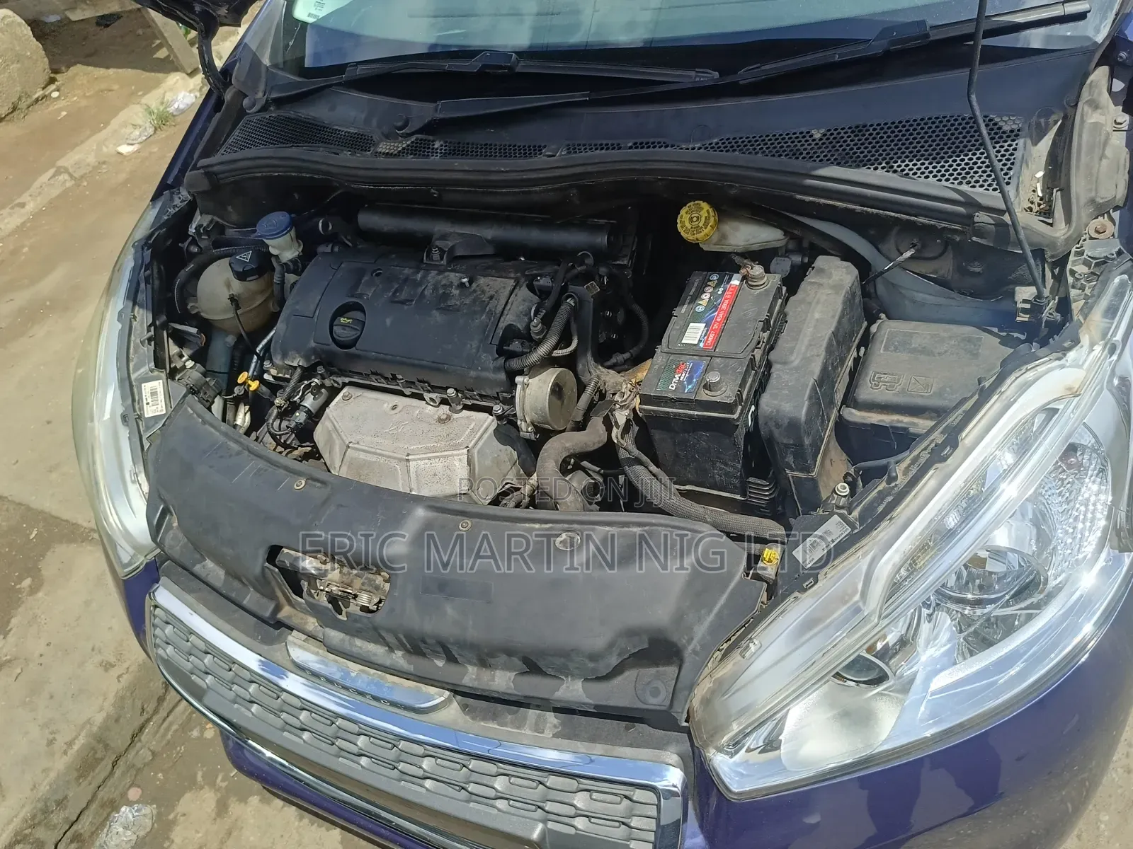Peugeot 2008 2014 Blue